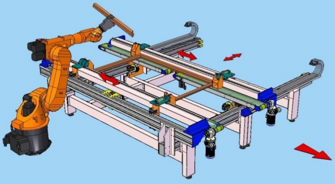 Горизонтальный рамочный пресс futura cnc Горизонтальный рамочный пресс futura cnc 